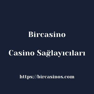 Bircasino Casino Sağlayıcıları
