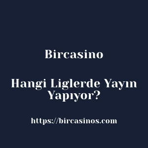 Bircasino Hangi Liglerde Yayın Yapıyor?
